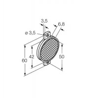 TURCK AccessoriesОтражатель - BRT-42A 3045005