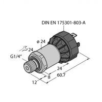 TURCK DrucktransmitterC выходом по току (2-х проводн.) - PT1.6R-1004-I2-DA91