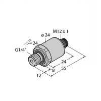 TURCK DrucktransmitterC выходом по току (2-х проводн.) - PT25R-1004-I2-H1143/X