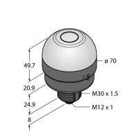TURCK Pick-to-Lightдатчик положенияЕмкостной датчик - K70APT2GREQ