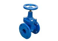 Задвижка чугунная 30ч39р DN150 PN16 с обрезиненным клином (Китай)