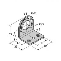 TURCK Аксессуары для монтажаМонтажный зажим - SMBWLS28RA 3015764