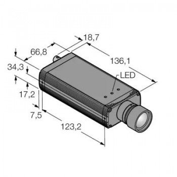 TURCK Видеосистемы Камера со встроенными функциями анализа изображения - P4BC1.3I 3075335