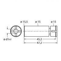 TURCK ВкладышДля энкодеров с полым валом - RSA-1 1544665