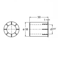 TURCK ВкладышДля энкодеров с полым валом - RSA-7 1544808