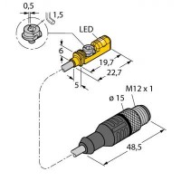 TURCK датчик магнитного поляCompact design for small hydraulic cylinders - BIM-UNTK-AP7X-0,3-RS4 4686021