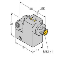 TURCK датчик магнитного полядля пневматических цилиндров (невосприимчивы к магнитным полям) - BIM-IKM-AP6X2-H1141/S34 46272