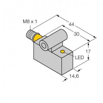 TURCK датчик магнитного полядля пневмоцилиндров - BIM-IKT-AP6X-V1131 46220