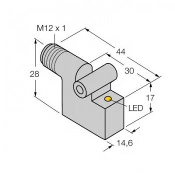 TURCK датчик магнитного полядля пневмоцилиндров - BIM-IKT-Y1X-H1141 10562