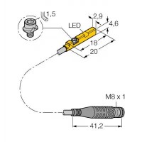 TURCK датчик магнитного полядля пневмоцилиндров - BIM-UNR-AP6X-0,3-PSG3M 4685832