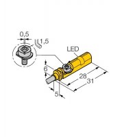 TURCK датчик магнитного полядля пневмоцилиндров - BIM-UNT-AP7X 4685740