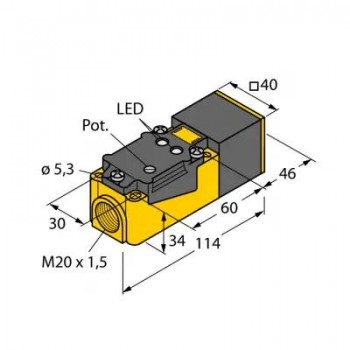 TURCK Емкостной датчик - BC20-CP40-VP4X2 25160