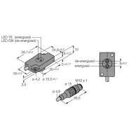 TURCK Индуктивный датчик (аксиальный)Комплект мониторинга для сварочных клещей - NI1,5-KSR13A-2AD4X2-0,2-RS4.4T/S34 4430122
