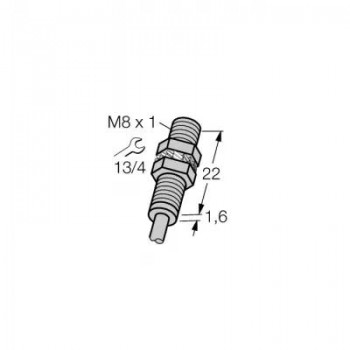 TURCK Индуктивный датчик - BI1,5-EG08K-Y1 1003600