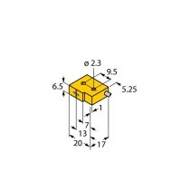 TURCK Индуктивный датчик - BI1-Q6.5-AN6