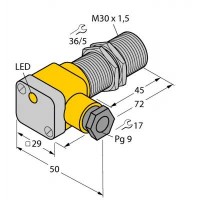 TURCK Индуктивный датчик - BI10-G30SK-Y1X 40220
