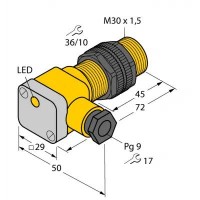 TURCK Индуктивный датчик - BI10-P30SK-Y1X 40410
