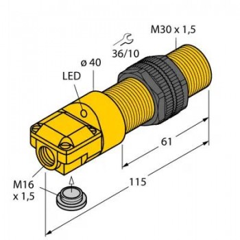 TURCK Индуктивный датчик - BI10-P30SR-AN6X 16203
