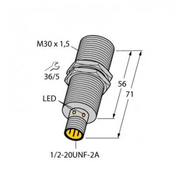 TURCK Индуктивный датчик - BI10U-G30-ADZ30X2-B3131 4281613