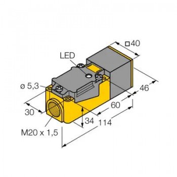 TURCK Индуктивный датчик - BI15-CP40-Y1X 10110