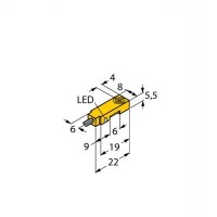TURCK Индуктивный датчик - BI2-Q5,5K-AP6X 1613015