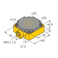 TURCK Индуктивный датчик - BI40-CP80-VP4X2 15697