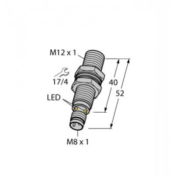 TURCK Индуктивный датчик - BI4U-M12-AP6X-V1131 1634780