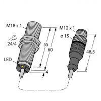 TURCK Индуктивный датчик - BI5U-MT18M-AD4X-0,3-RS4.23/XOR 4405049