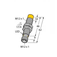 TURCK Индуктивный датчик - NI10U-M12E-AP6X-H1141 1634901