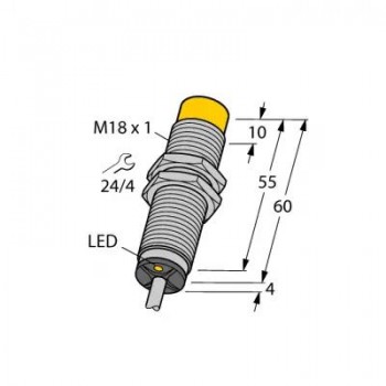 TURCK Индуктивный датчик - NI12U-M18M-VP4X 1581403
