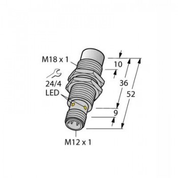 TURCK Индуктивный датчик - NI12U-MT18-AP6X-H1141 1645240