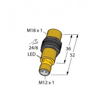 TURCK Индуктивный датчик - NI12U-S18-AN6X-H1141 1645620