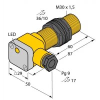 TURCK Индуктивный датчик - NI15-P30SK-AP6X 46597