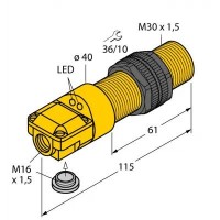 TURCK Индуктивный датчик - NI15-P30SR-VN4X2 15753