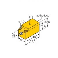 TURCK Индуктивный датчик - NI15-Q30-AN6X 4659330