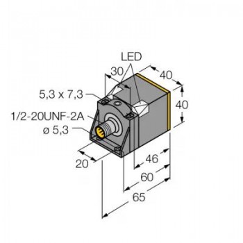 TURCK Индуктивный датчик - NI25U-CK40-ADZ30X2-B3131 4280230