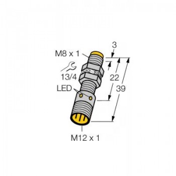 TURCK Индуктивный датчик - NI3-EG08K-AN6X-H1341 4669760