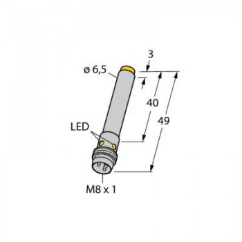 TURCK Индуктивный датчик - NI3-EH6.5-AP6X-V1131