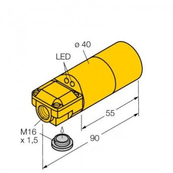 TURCK Индуктивный датчик - NI30-K40SR-VP4X2 15658
