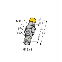 TURCK Индуктивный датчик - NI4-M12-AD4X-H1141 44067