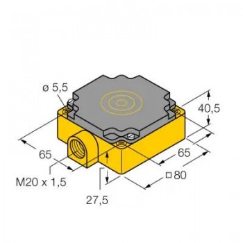 TURCK Индуктивный датчик - NI40-CP80-Y1 10085