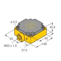 TURCK Индуктивный датчик - NI40-CP80-Y1 10085