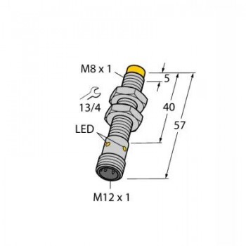 TURCK Индуктивный датчик - NI4U-EG08-AP6X-H1341 4600640