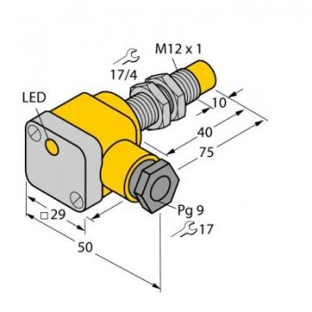 TURCK Индуктивный датчик - NI5-G12SK-AP6X 46362