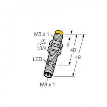 TURCK Индуктивный датчик - NI6U-EG08-AN6X-V1131 4635804