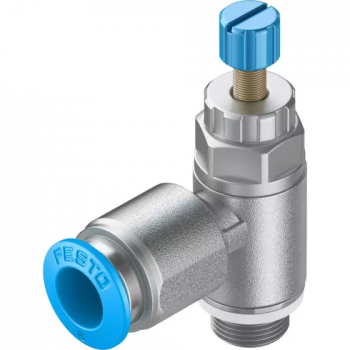 Дроссель с обратным клапаном Festo GRLA-1/8-QS-8-RS-D (534337)