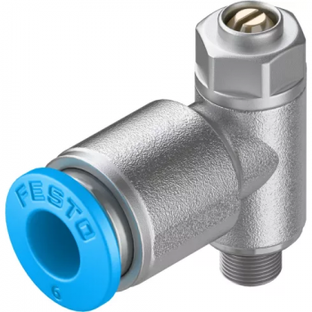 Дроссель с обратным клапаном Festo GRLA-M5-QS-6-D (193139)