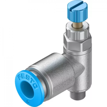 Дроссель с обратным клапаном Festo GRLA-M5-QS-6-RS-D (197578)