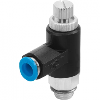 Дроссель с обратным клапаном Festo GRLA-1/4-QS-6-RS-B (162967)