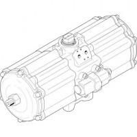 Неполноповоротный привод Festo DAPS-3840-090-R-F16-T6 (553189)